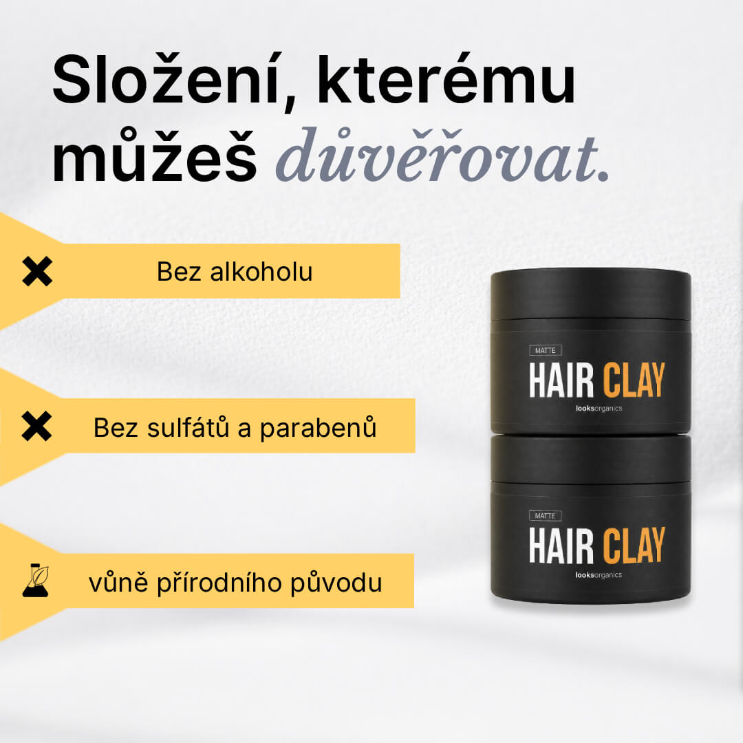 Hair clay