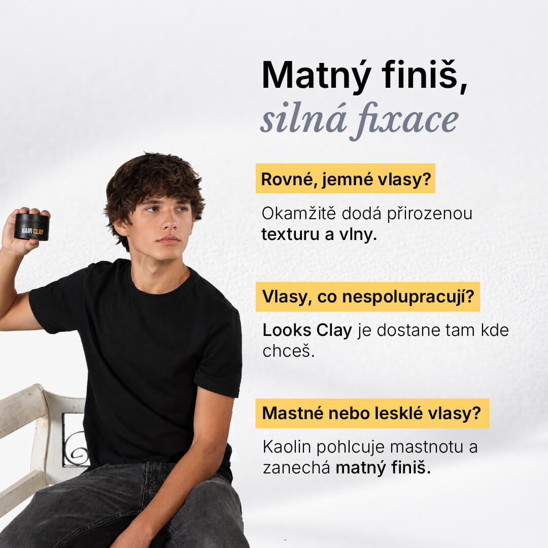 Hair clay