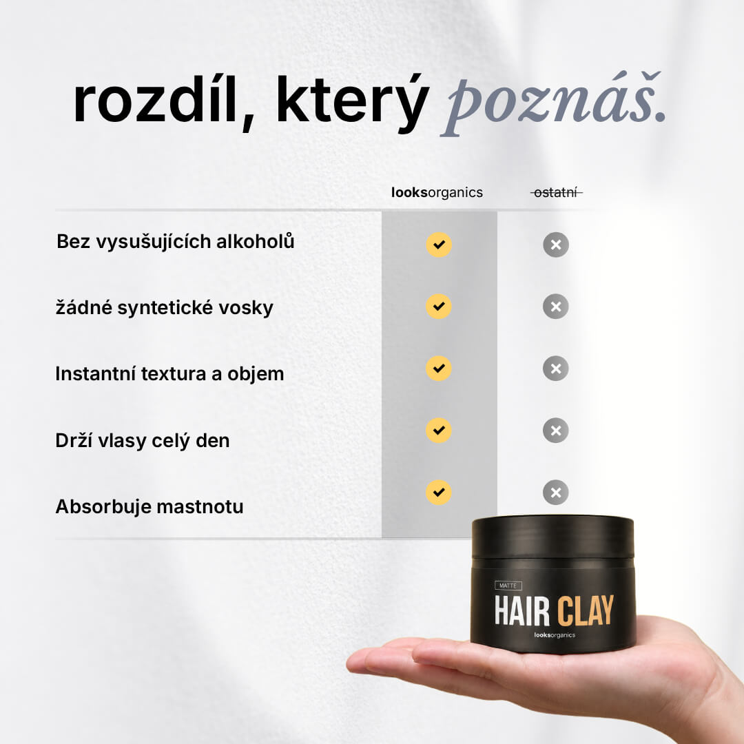 rozdíly clay